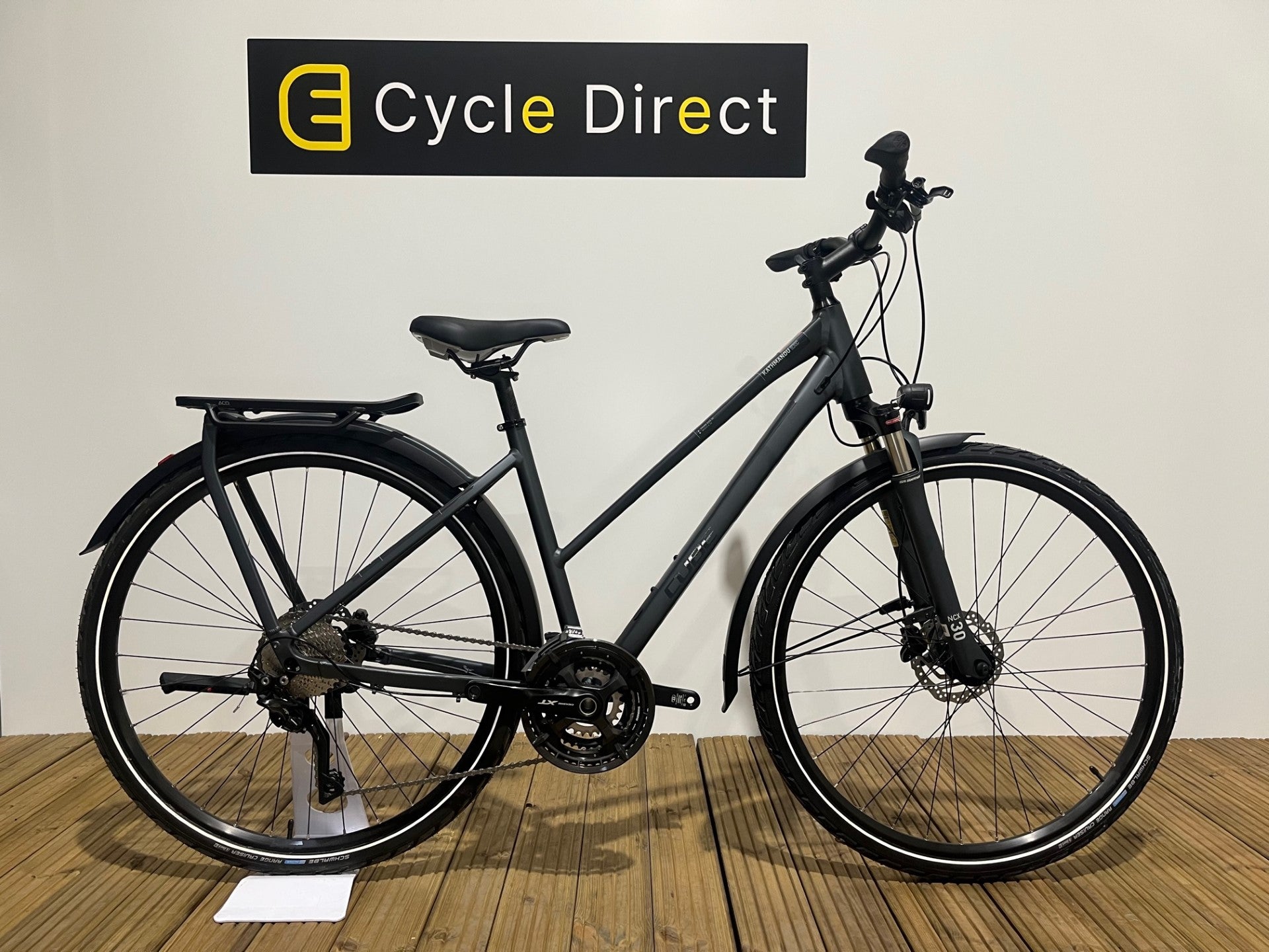 2022 Cube Kathmandu EXC Darkgrey/Grey 46cm