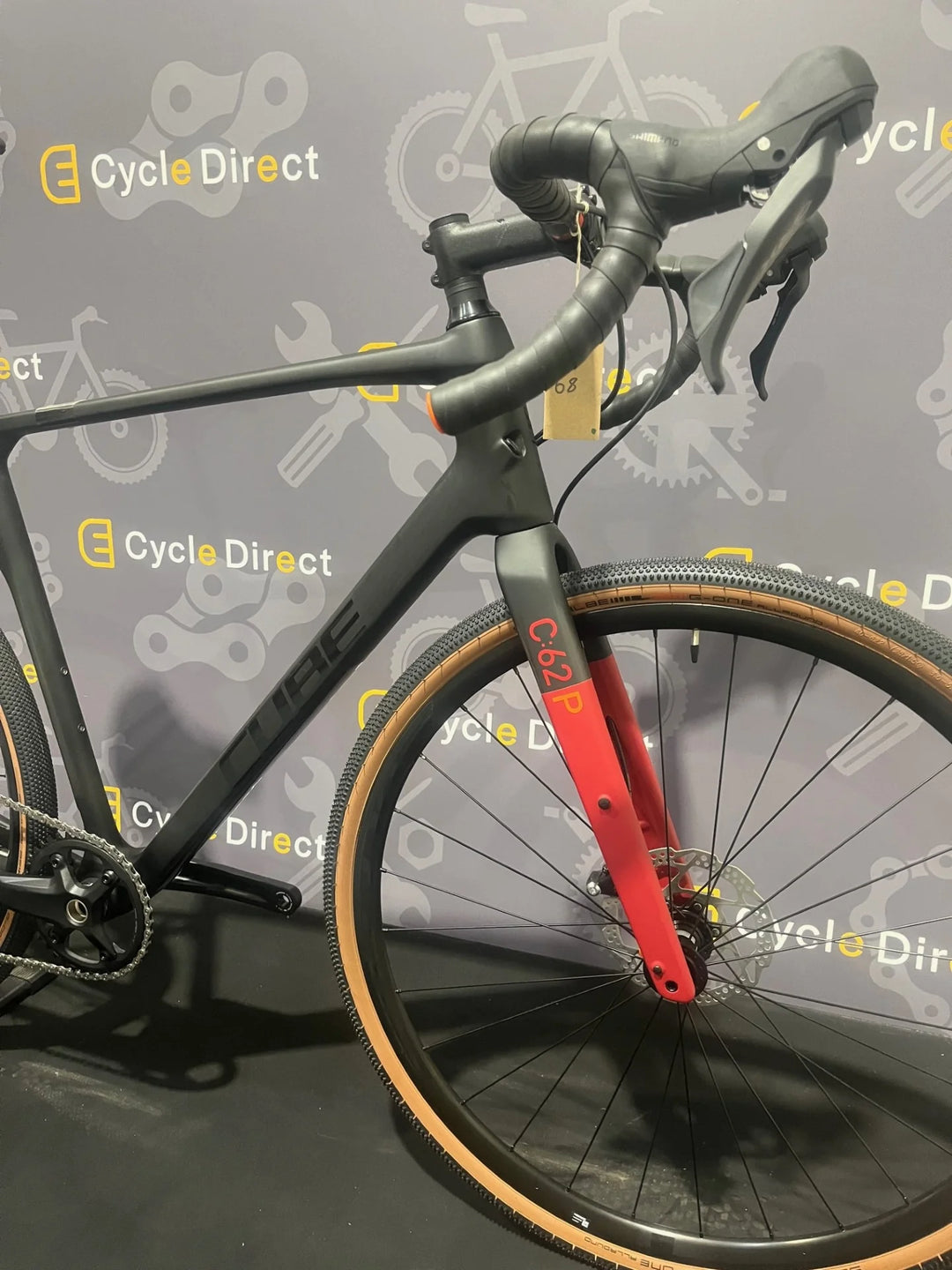 2022 Cube Nuroad c:62 Pro Carbon/Red Large