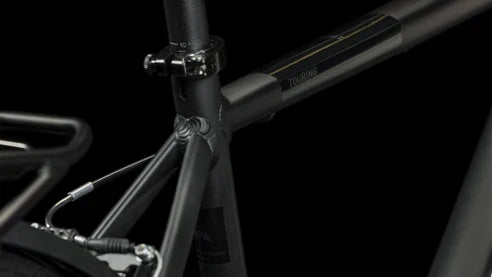 2022 Cube Touring Black/Metal Trapeze Small