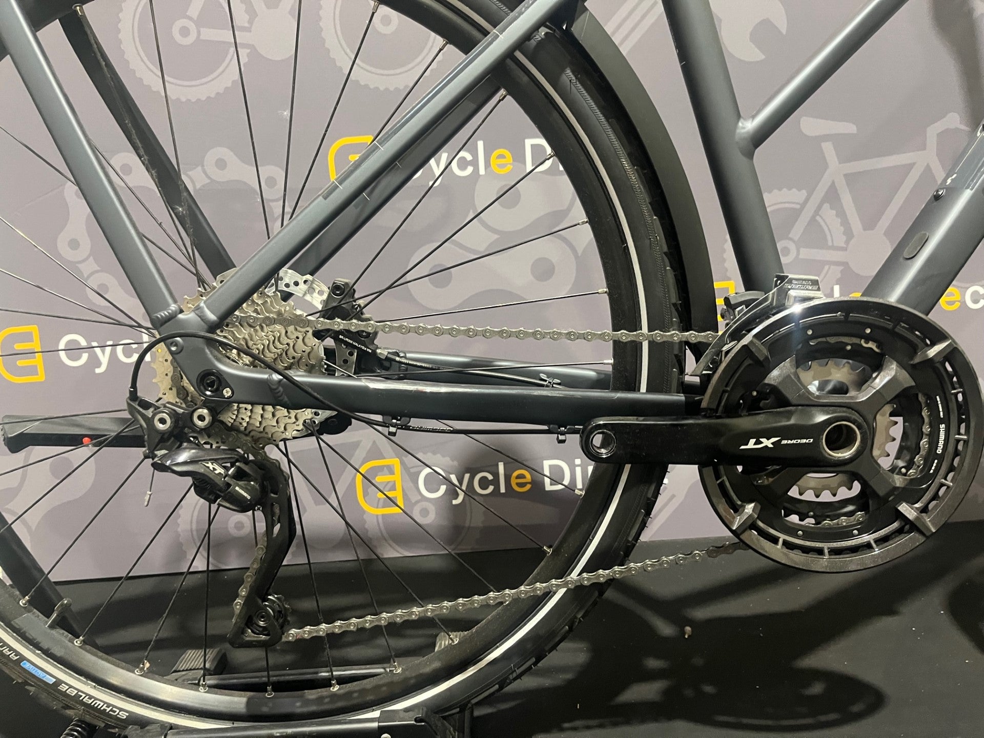 2022 Cube Kathmandu EXC Darkgrey/Grey 46cm