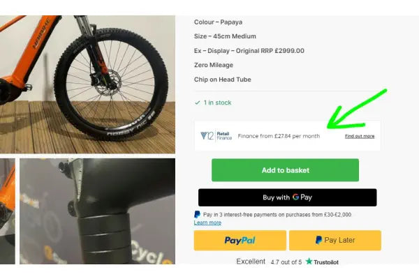 E-Bike Finance: Your options