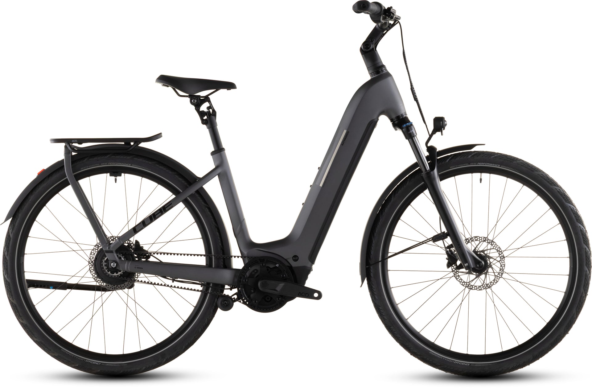 Cube Kathmandu Hybrid Comfort Pro 800 Electric Bike – Easy Entry – Slabgrey/Black – Bosch CX – 800Wh – 2026 (Copy)