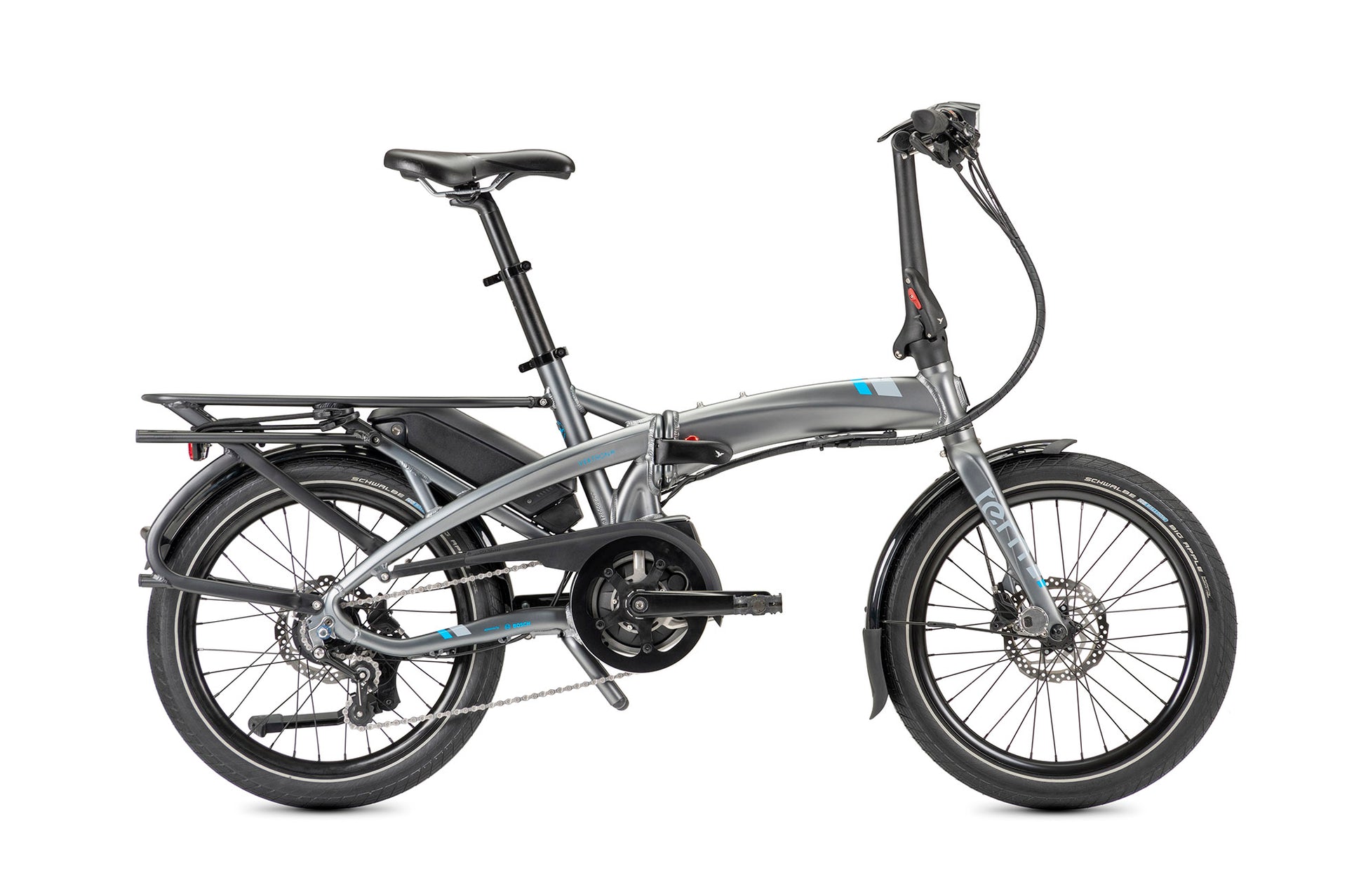 Pre-Owned 2022 Tern Vektron P7i Folding Electric Bike In Gunmetal Grey