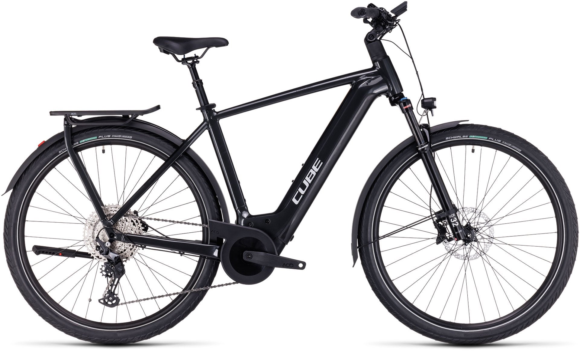 Pre-Owned 2024 Cube Kathmandu Hybrid EXC 750 Electric Bike In Black X-Large 62cm Frame