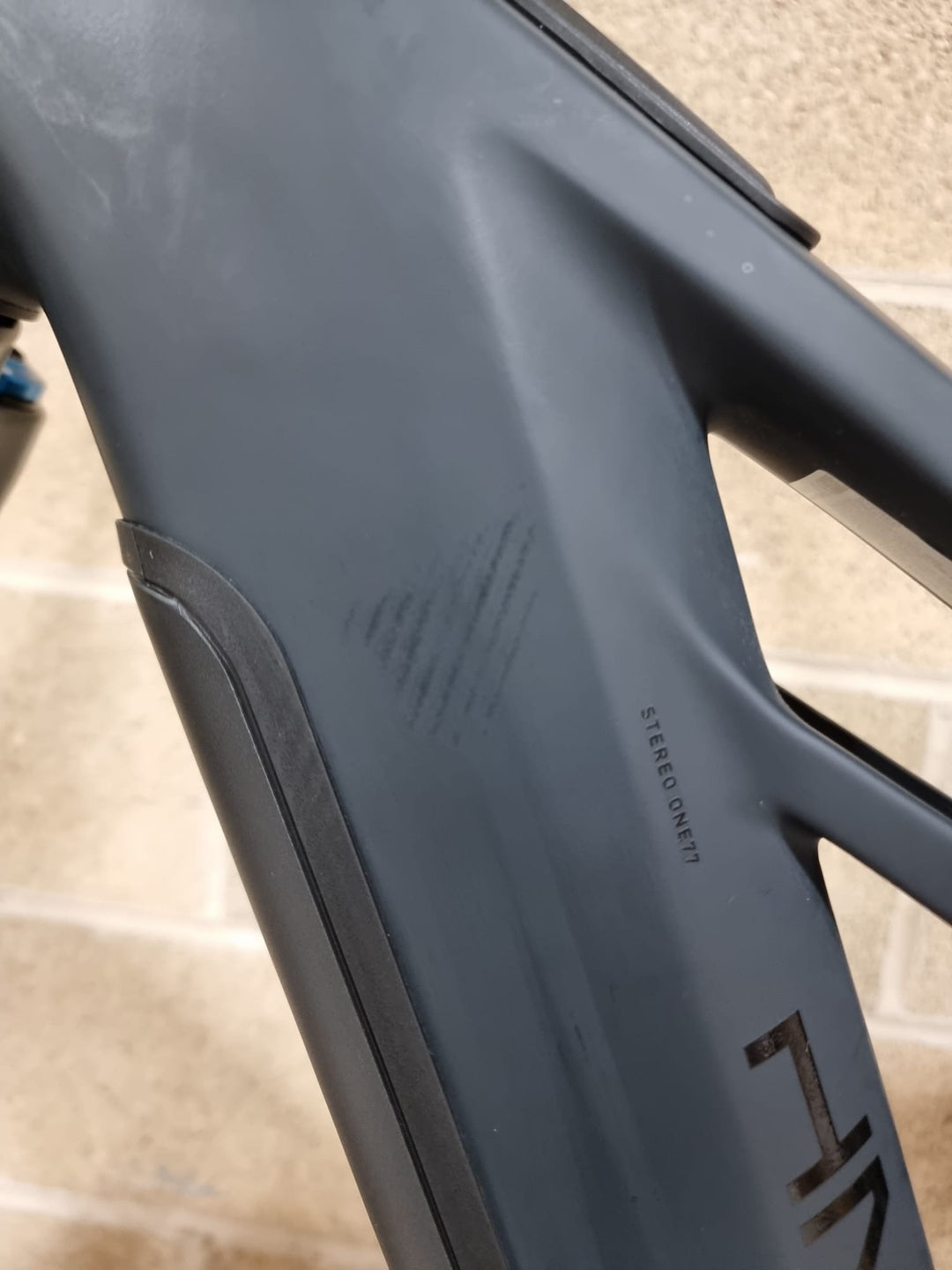 2025 Cube Stereo Hybrid One77 HPC AT 800 Bike In Carbon & Gold In Small