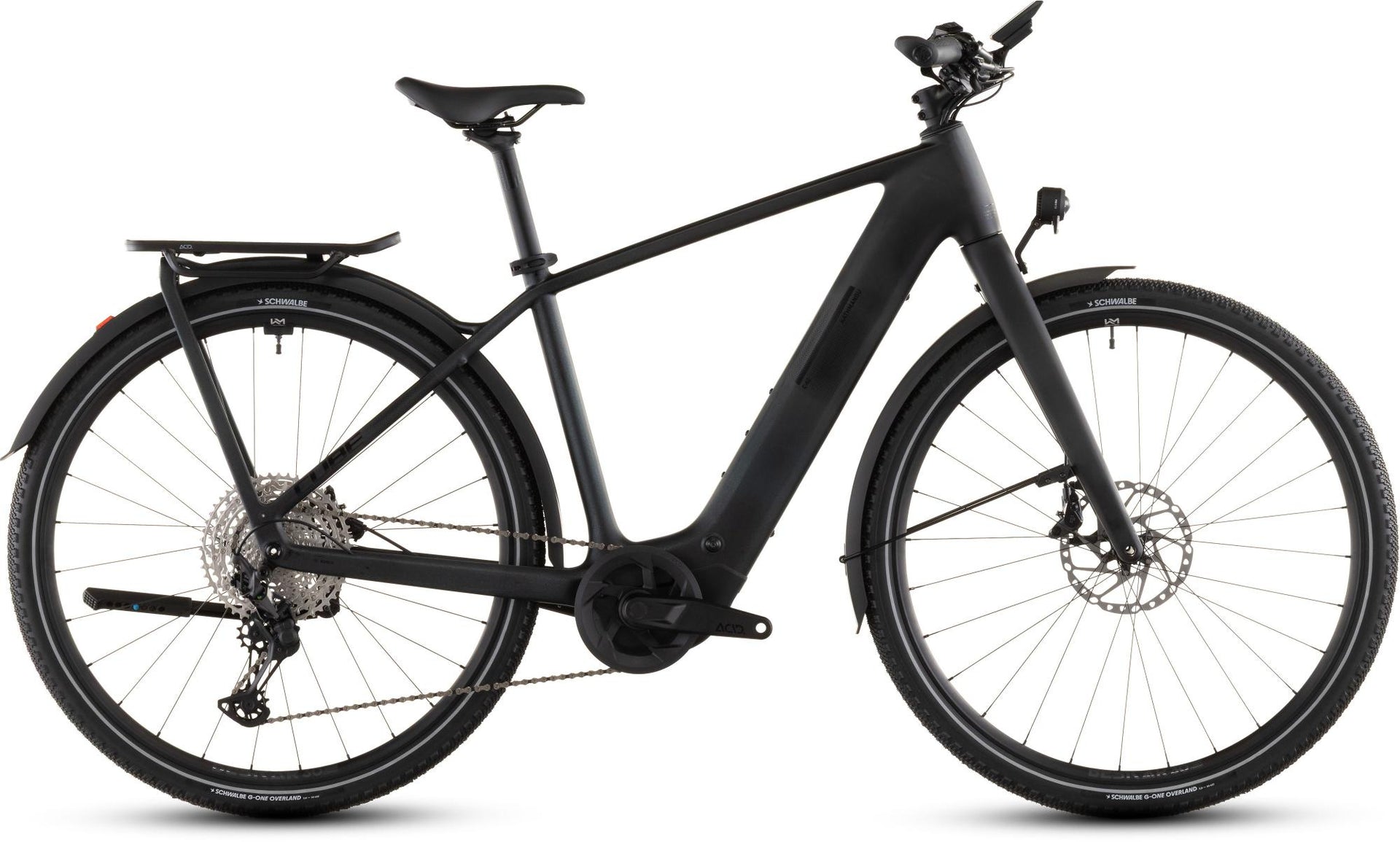 Almost Perfect 2026 Cube Kathmandu Hybrid C:62 SLX 400X Electric Bike In Liquid Black &amp; Blue Dust Small 50cm Frame