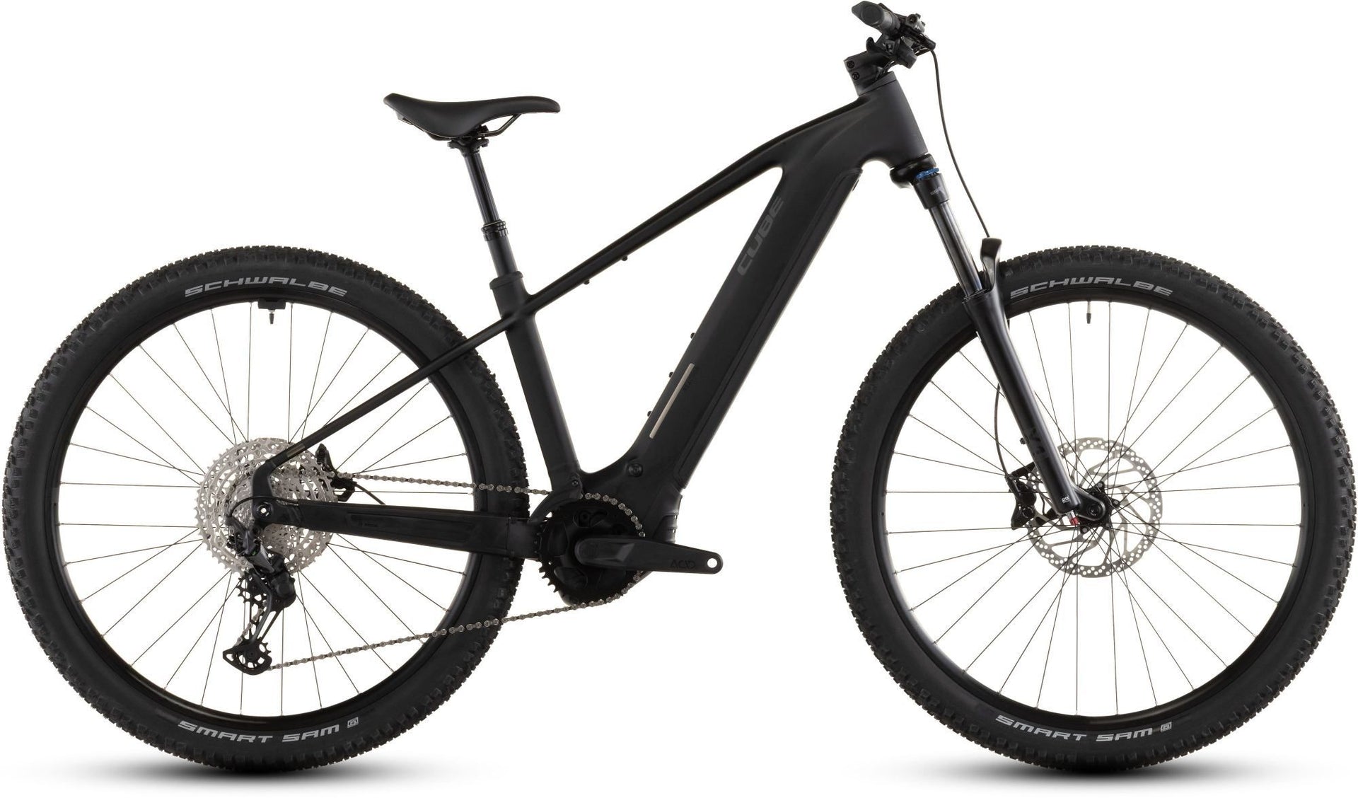 Almost Perfect 2026 Cube Reaction Hybrid Pro 800 Electric Hardtail Mountain Bike In Blackline Medium Frame