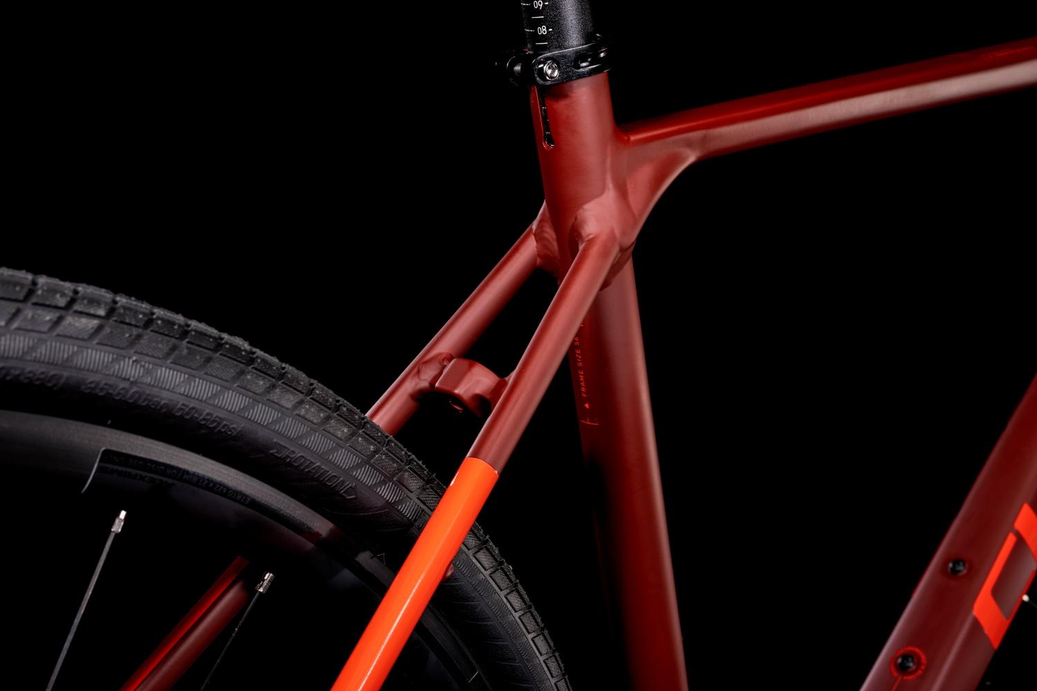 Cube SL Road 2022 dark red/red Small