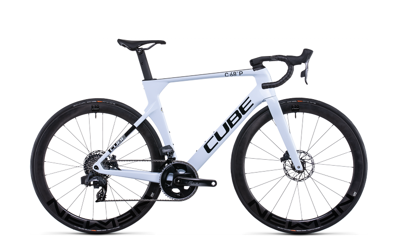2022 Cube Litening C:68X PRO White/Carbon 50cm