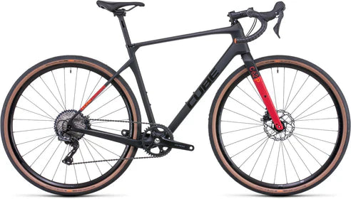 Cube Nuroad c:62 Pro 2022 carbon/red Large