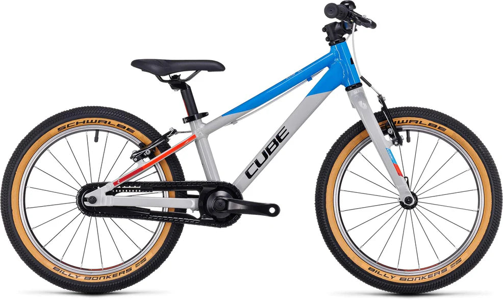 Cube Cubie 180 SLX Teamline Kids Bikes in Blue & Silver