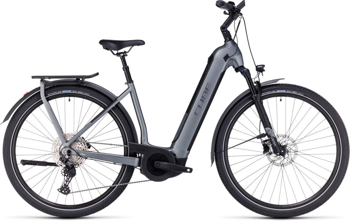 Pre-Owned 2023 Cube Kathmandu Hybrid Pro 750 Electric Bike in Flash Grey X-Small 46cm Frame