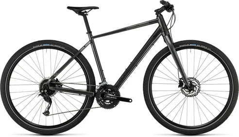 Cube Hyde Metalgrey/Black 2023 Small