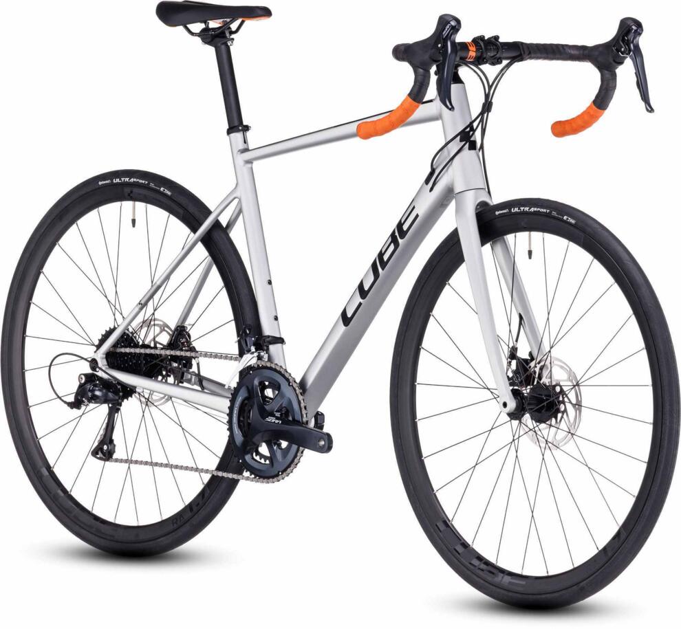 Cube Attain Pro Silver/Orange 2023 Cm 53