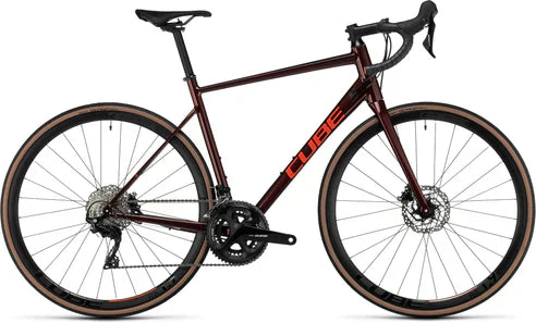 Cube Attain Slx Deepred/Red 2023 Cm 58