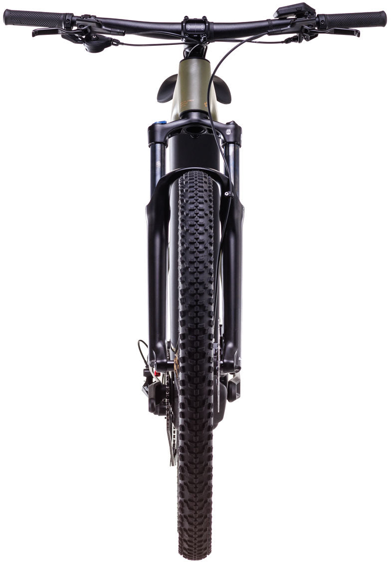 2025 Cube Reaction Hybrid Pro 800 Mountain Bike In Dusty Olive & Gold