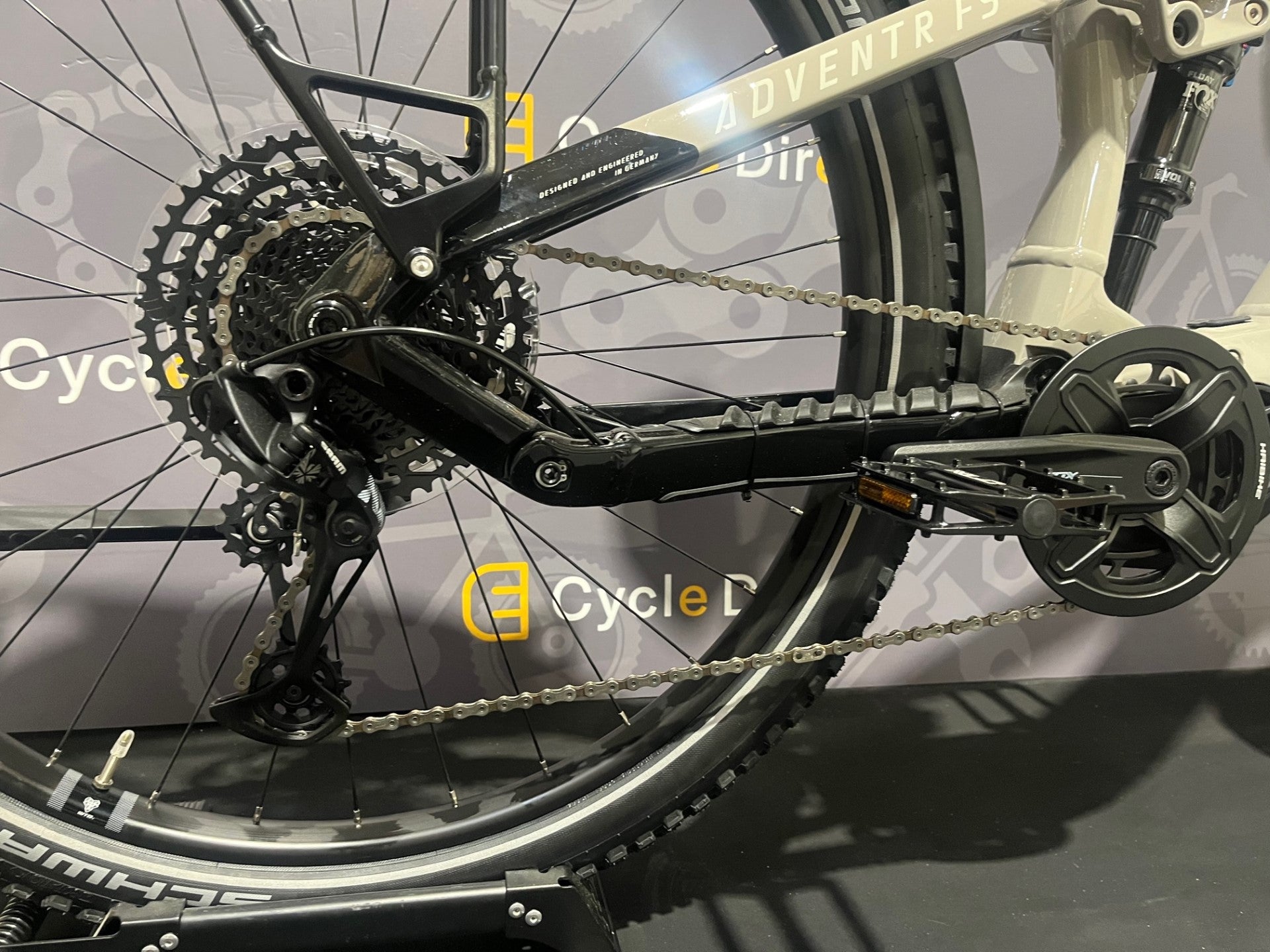 2023 Haibike Adventr FS 10 Electric Mountain Bike in XL
