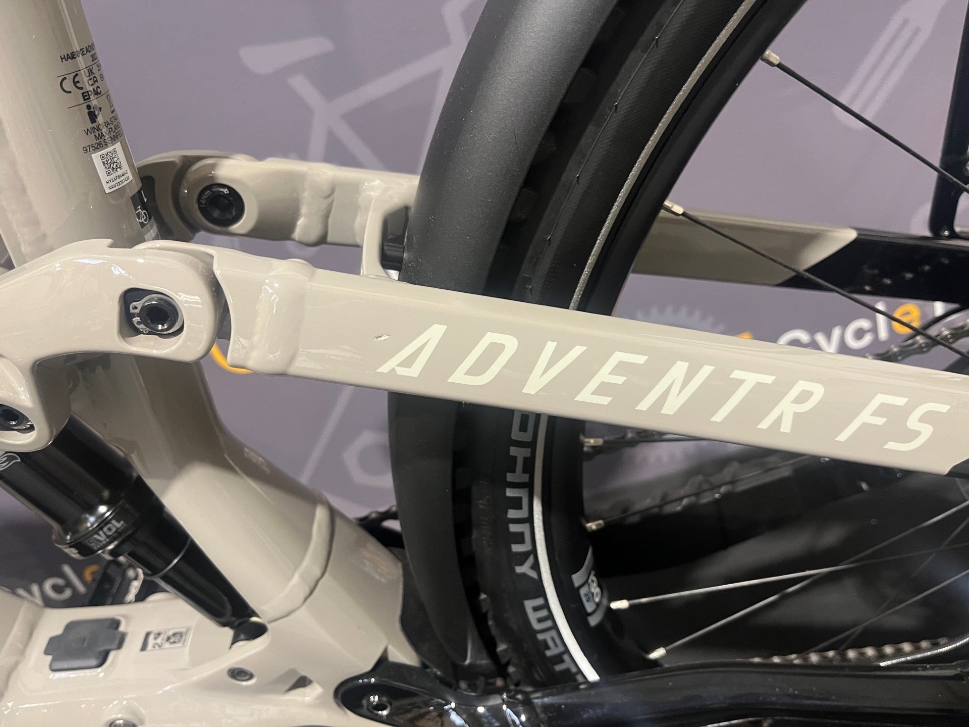2023 Haibike Adventr FS 10 Electric Mountain Bike in XL