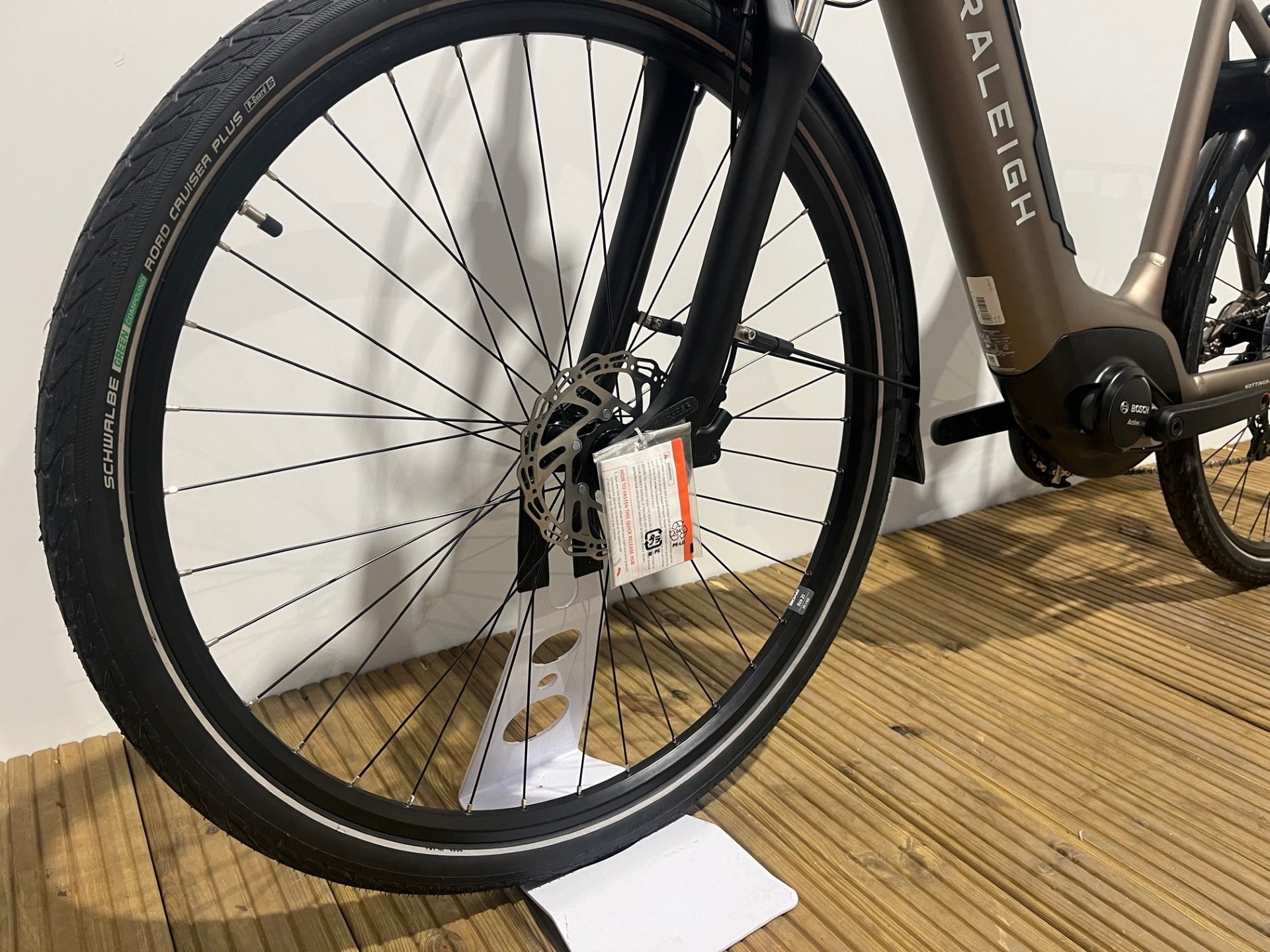 2023 Raleigh Motus Tour Step Through Electric Bike With Derailleur Gears in Small