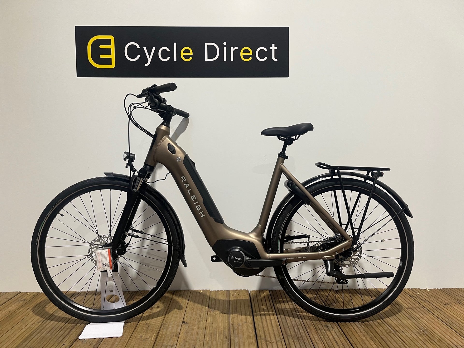 2023 Raleigh Motus Tour Step Through Electric Bike With Derailleur Gears in Small