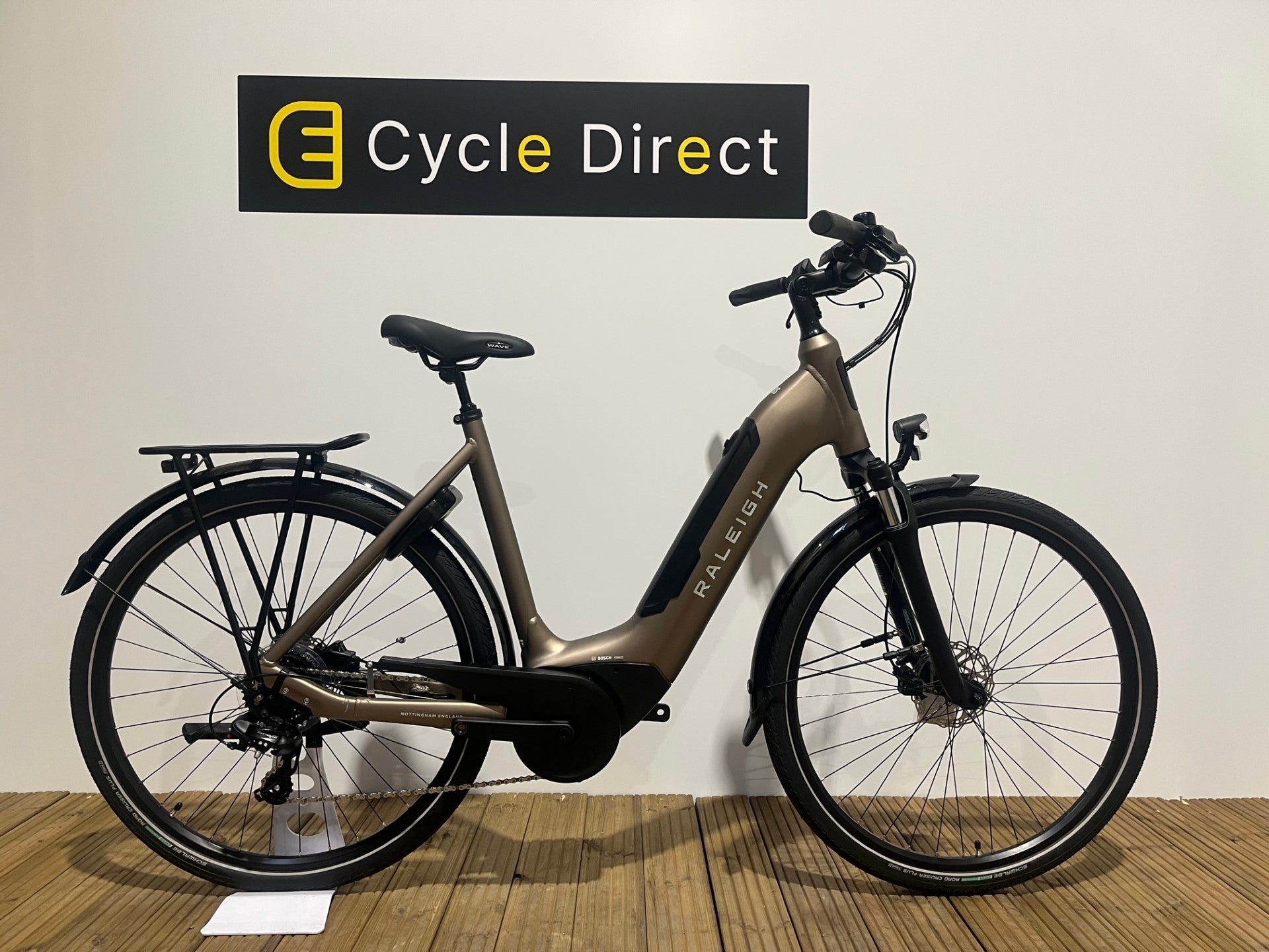 2023 Raleigh Motus Tour Step Through Electric Bike With Derailleur Gears in Small