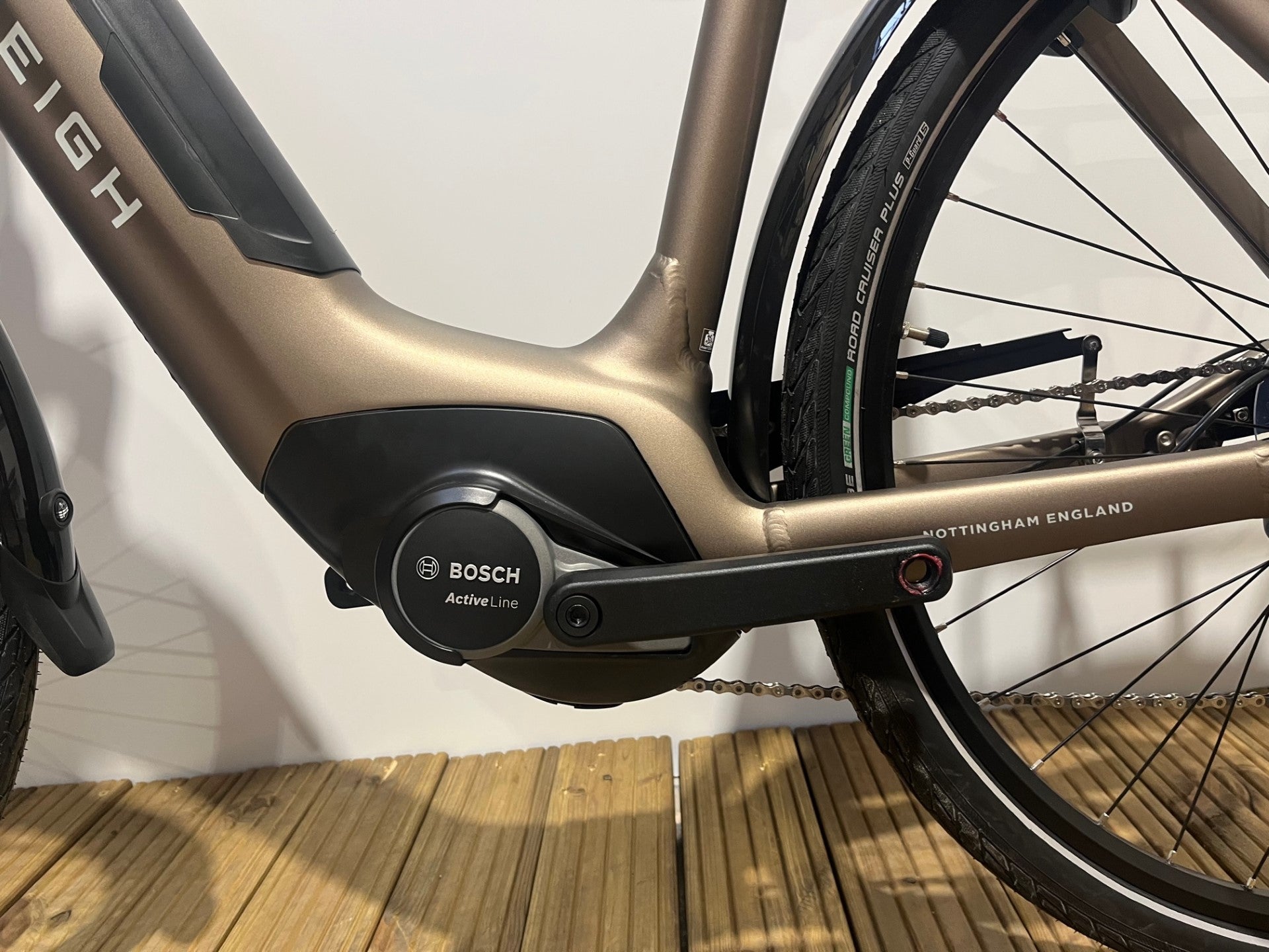 2023 Raleigh Motus Tour Step Through Electric Bike With Derailleur Gears in Small