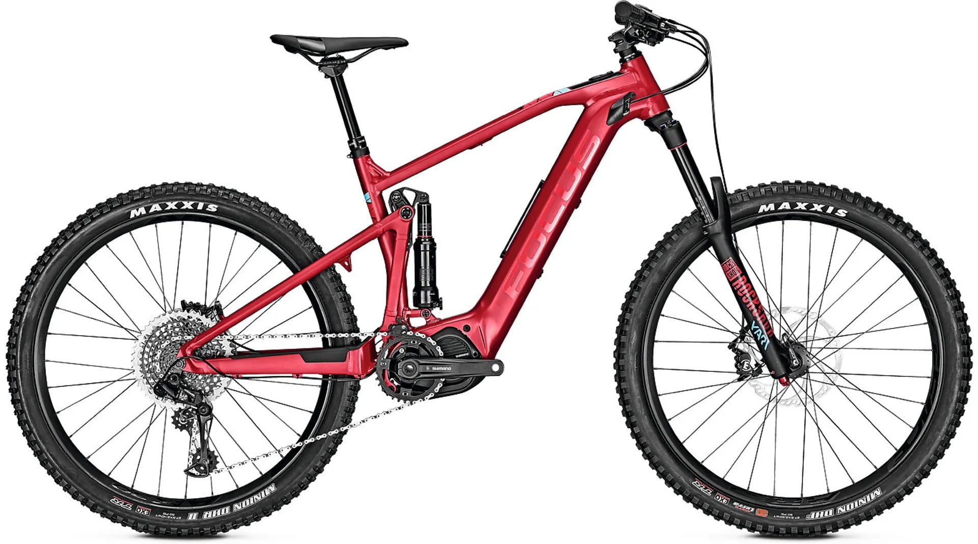 Pre-Owned 2019 Focus Sam2 6.7 Electric Full Suspension Bike In Red Medium 44cm Frame