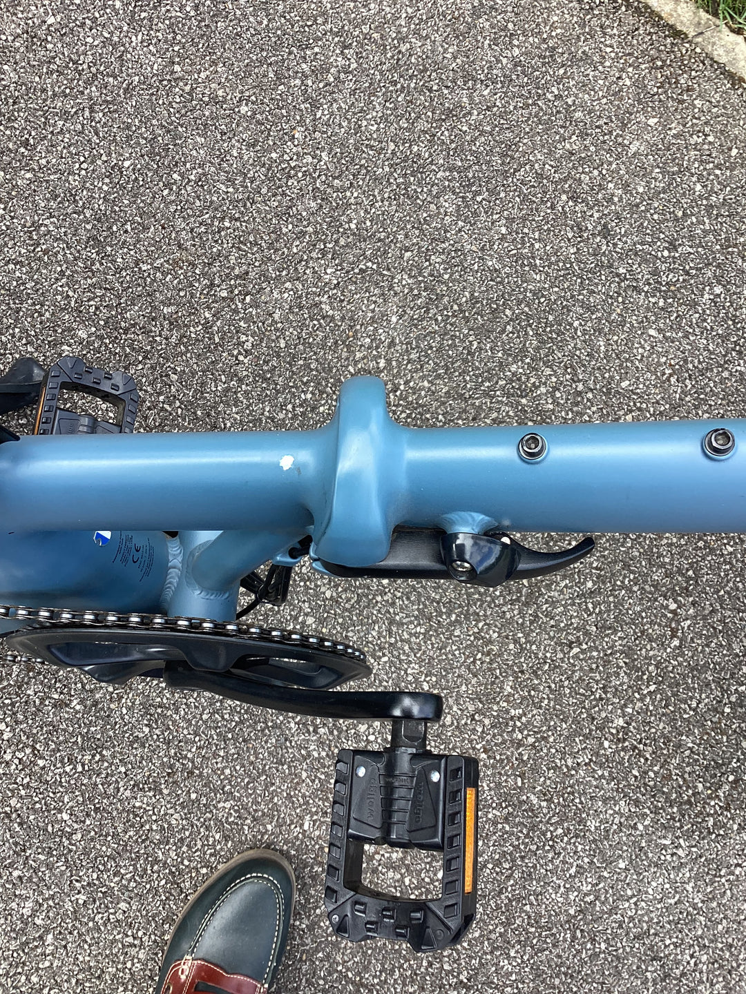 Pre-Owned 2022 Eovolt Afternoon 20 Electric Folding Bike In Blue