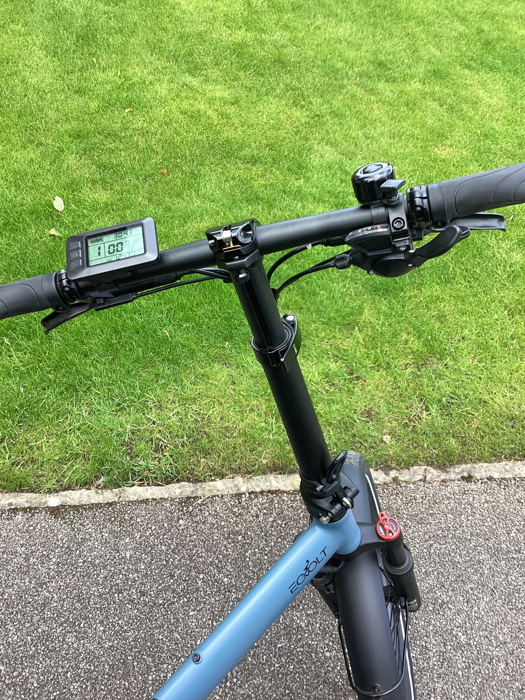 Pre-Owned 2022 Eovolt Afternoon 20 Electric Folding Bike In Blue