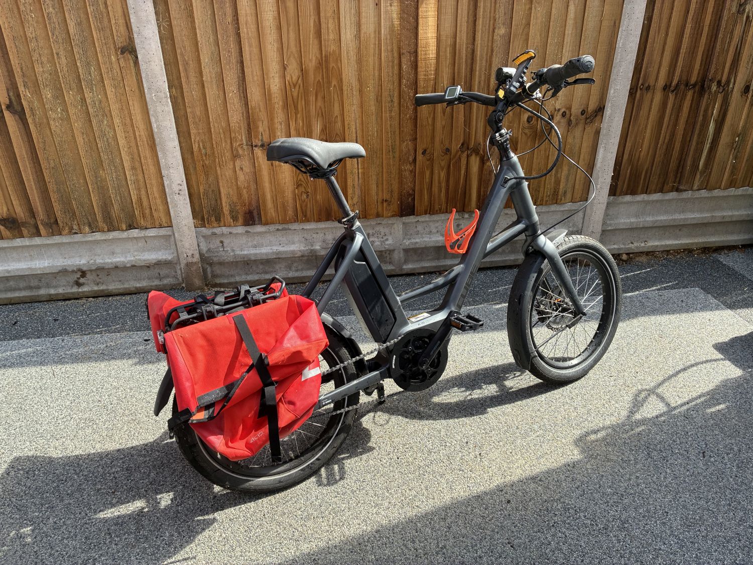 Pre-Owned 2020 Cube 20 Compact Hybrid Electric Folding Bike In Iridium & Black
