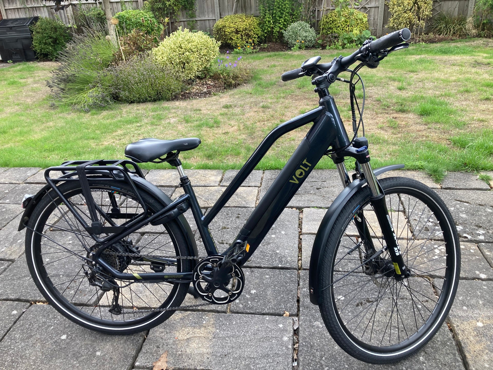 Pre-Owned 2022 Volt Pulse LS 27.5 400Wh Electric Bike In Black 15 Inch Frame