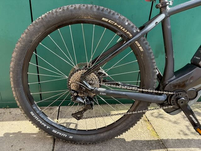 Pre-Owned 2019 Cube Reaction Pro 500 Electric Hardtail Mountain Bike Black Edition Medium Frame