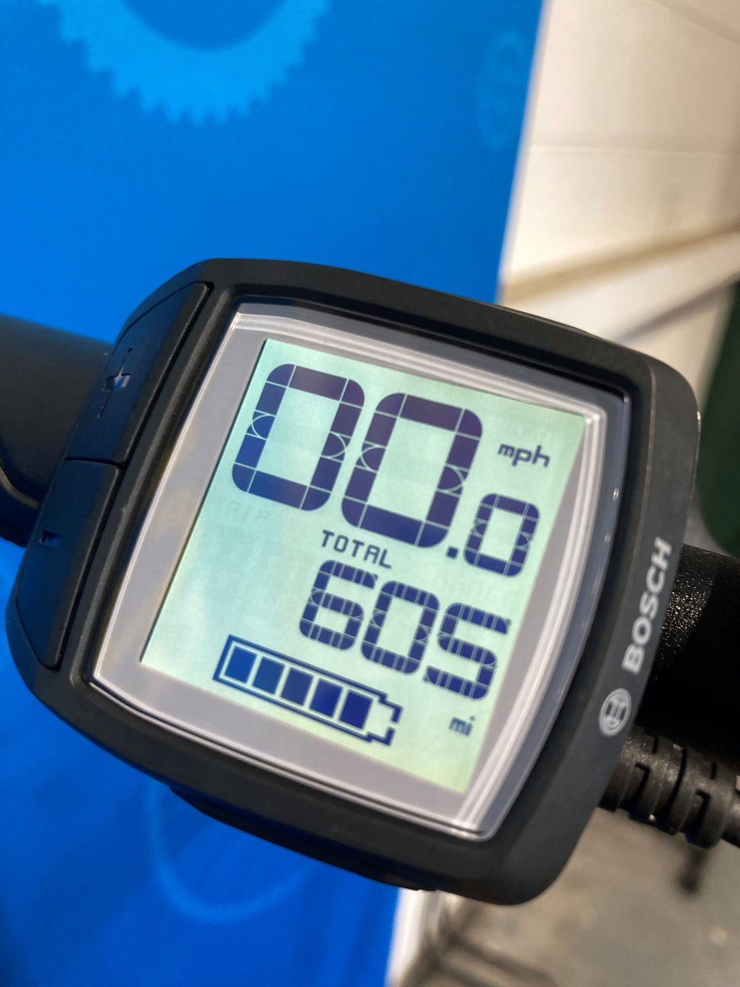 Pre-Owned 2020 Cube Touring Hybrid One 400 Electric Bike In Black/Blue Small 50cm Frame