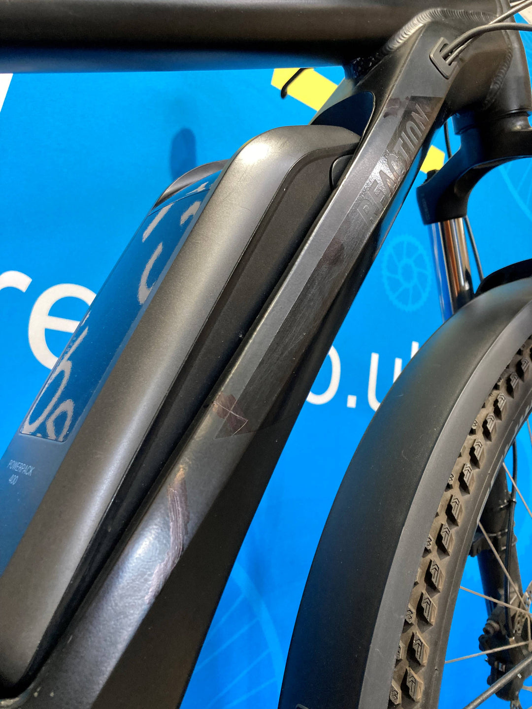 Pre-Owned 2019 Cube Reaction Pro 500 Electric Hardtail Mountain Bike Black Edition Medium Frame