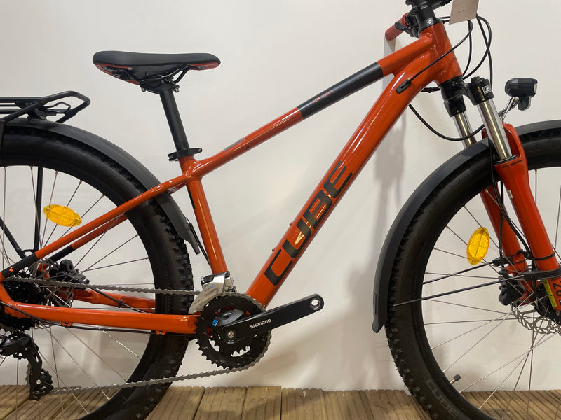 cube aim allroad mountainbike 2023 Cube Aim Allroad Brickred/Black Small