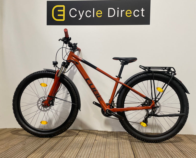 2023 Cube Aim Allroad Brickred/Black Small