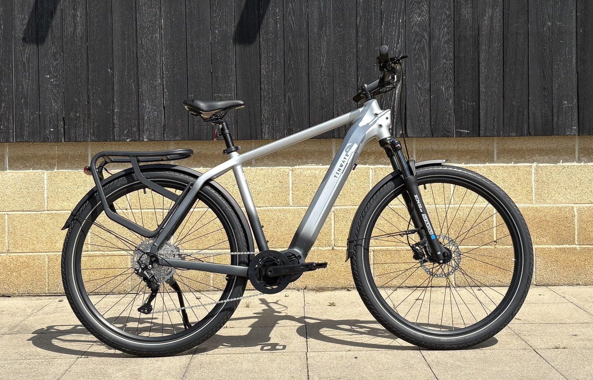 Ex-Demo Tenways AGO X Electric Bike In Starlight Silver X-Large 53cm Frame