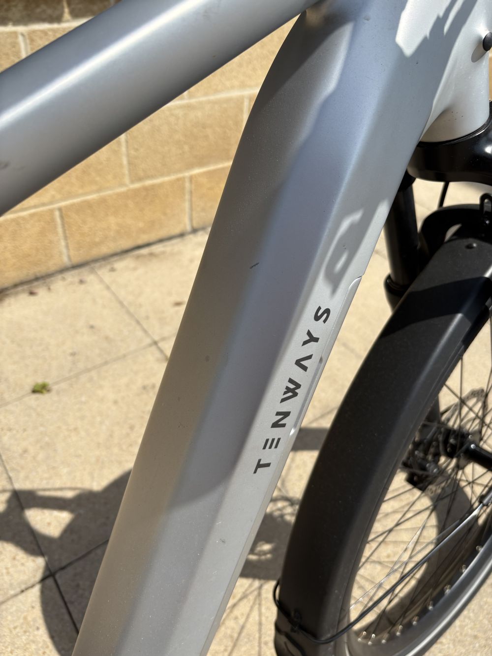 Ex-Demo Tenways AGO X Electric Bike In Starlight Silver X-Large 53cm Frame