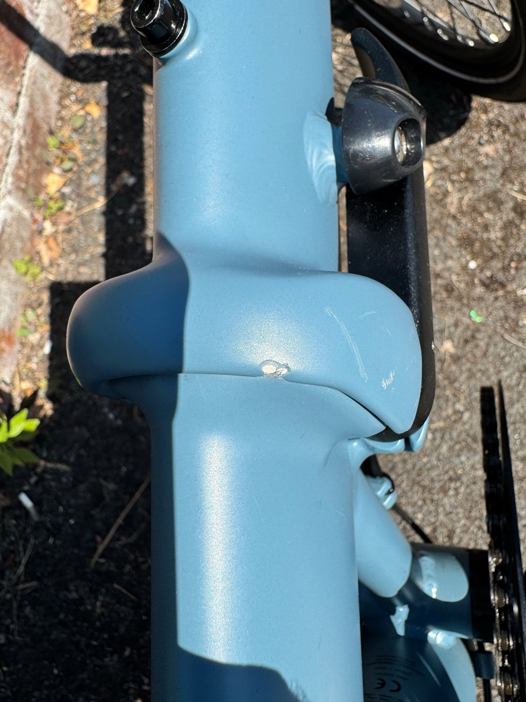 Pre-Owned Eovolt Afternoon 20 Origins V2 Electric Folding Bike in Ocean Blue