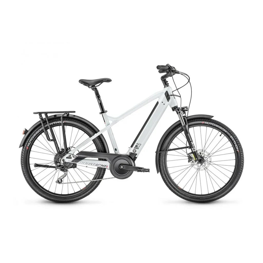 Pre-Owned 2021 Moustache Samedi 27 Xroad 3 Electric Bike In White Medium Frame