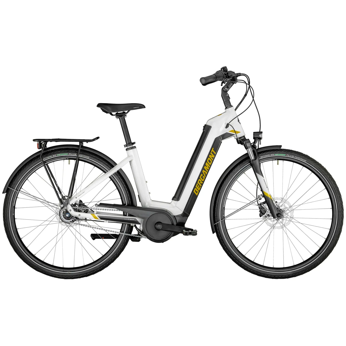 Pre-Owned 2022 Bergamont E-Horizon N8 EE 500 Wave Electric Bike In White Small Frame