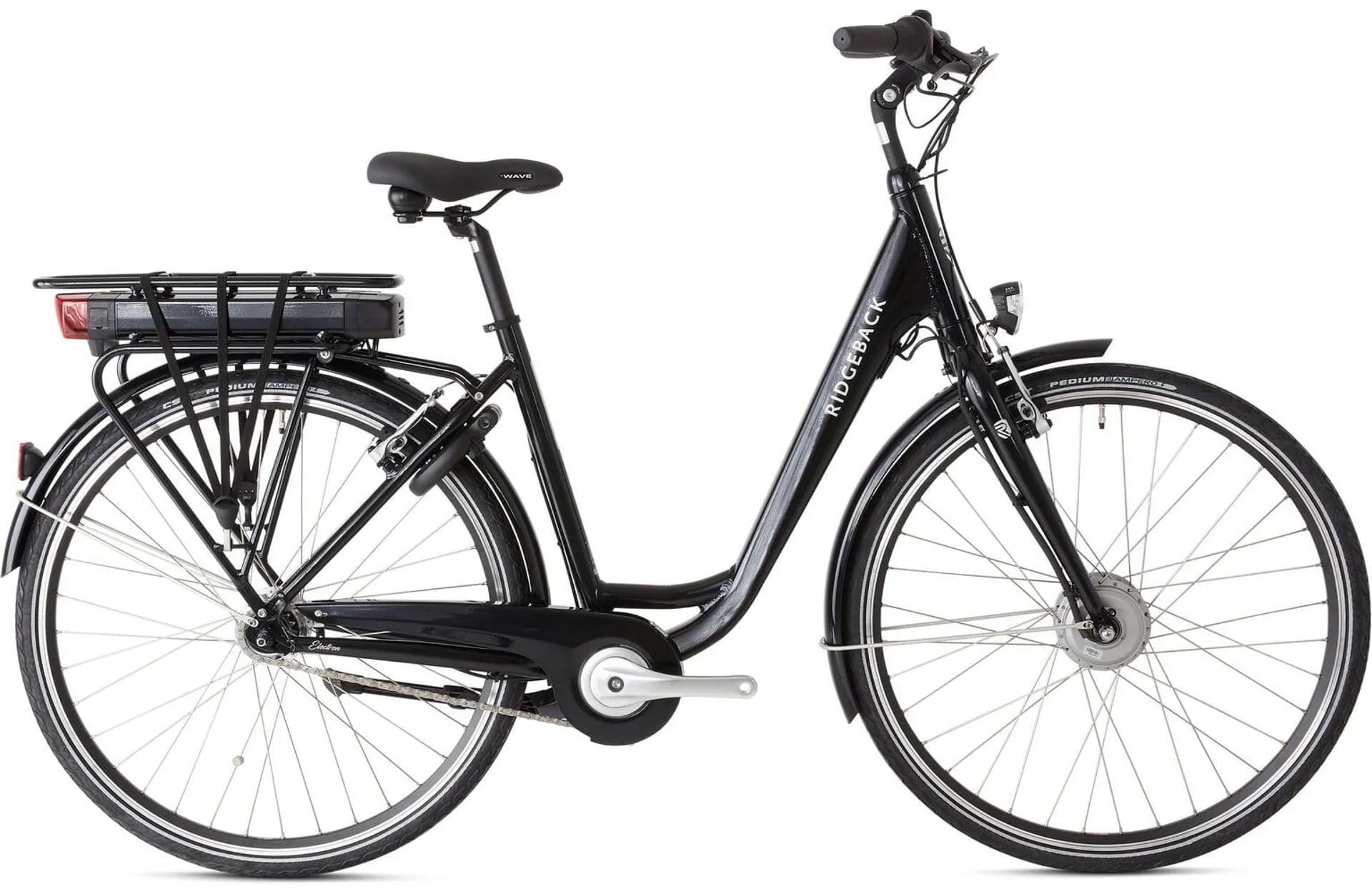 Pre-Owned 2025 Ridgeback Electron F.H.D Electric Bike With Hub Gears In Black 48cm Frame