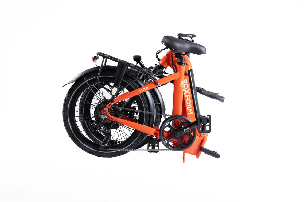 Brand New 2026 Roxform PLICO Electric Folding Bike In Red Or Basalt Grey