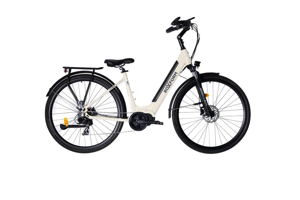 Brand New 2026 Roxform STRIDE L Electric Bike In Light Ivory Or Basalt Grey