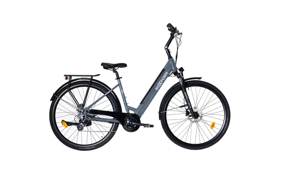 Brand New 2026 Roxform STRIDE S Electric Bike In Purple Red, Pastel Orange, Light Ivory Or Grey