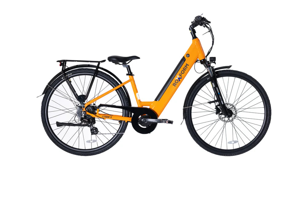 Brand New 2026 Roxform STRIDE S Plus Electric Bike In Orange Or Pearl Beige