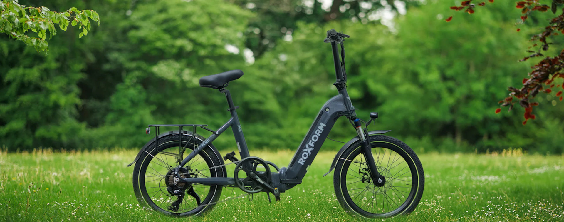 Brand New 2026 Roxform PLICO Electric Folding Bike In Red Or Basalt Grey