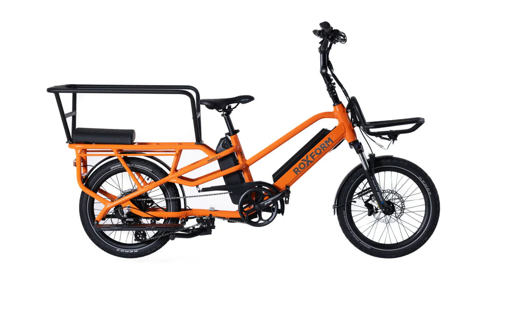Brand New 2026 Roxform PORTO L Electric Cargo Bike In Orange Or Yellow