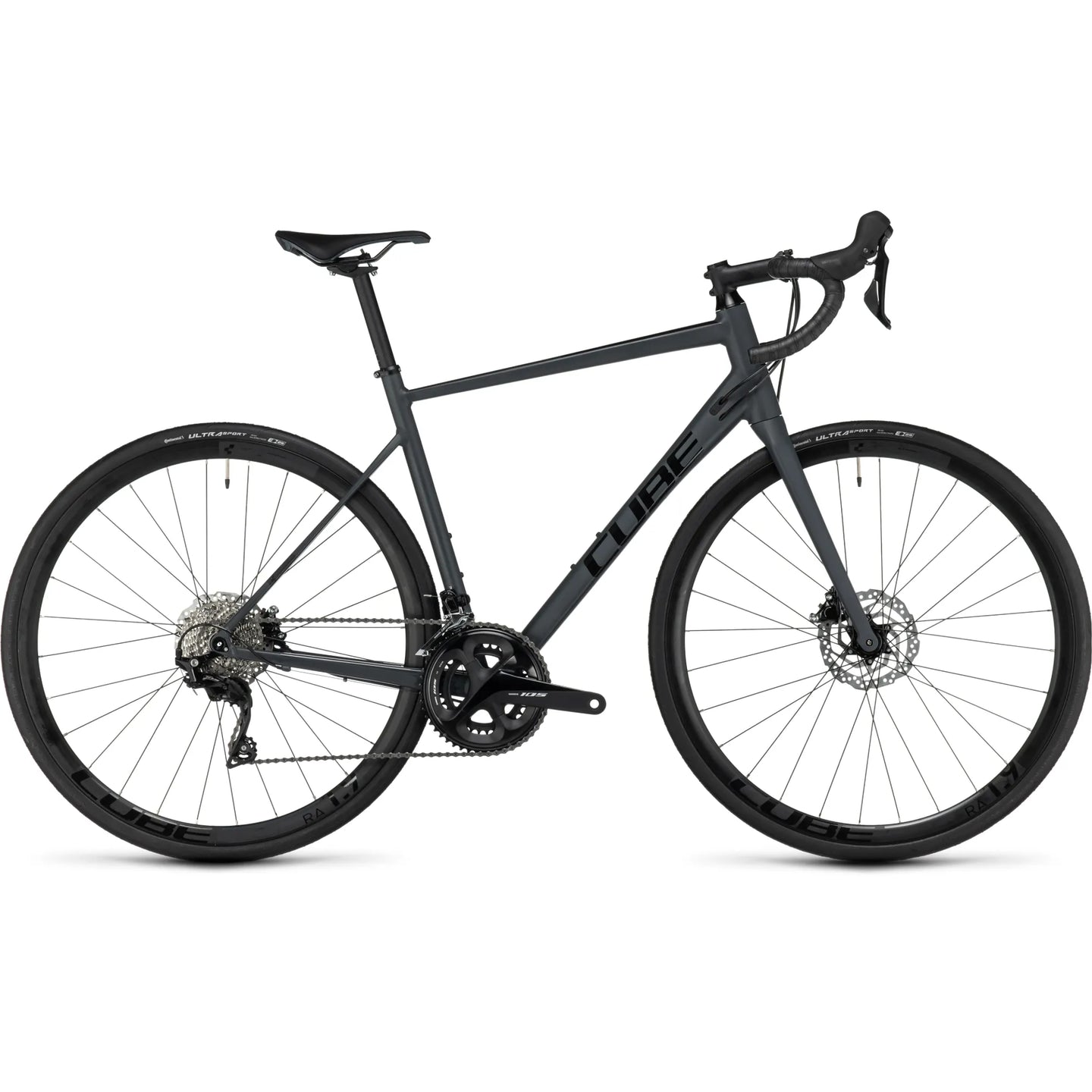 Cube Attain SLX Grey/Black 2023 56CM