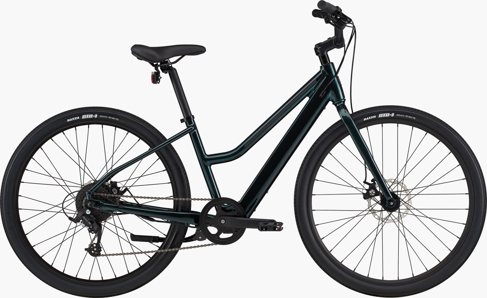Pre-Owned 2026 Cannondale Treadwell Neo 2 Remixte Electric Bike In Gunmetal Green Large Frame